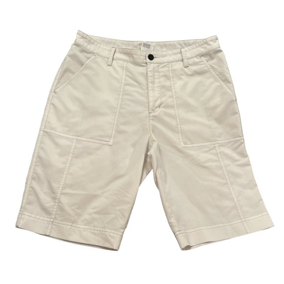 (32) ADIDAS Men's Shorts Size 32 White with 4 Pockets Length 21 1/2" - Picture 5 of 9